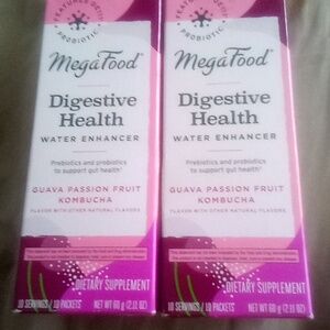 MegaFood Digestive Health Water Enhancer 10+10 20 Packets